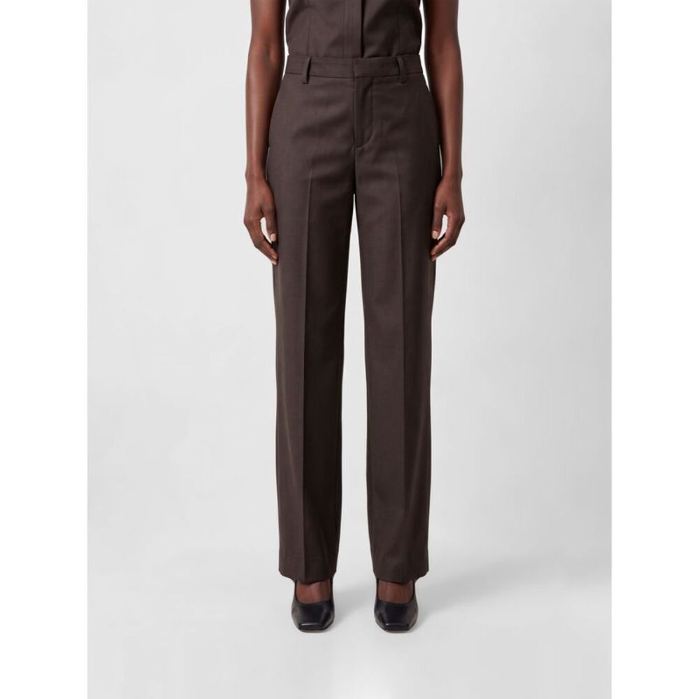 Briglia 1949 Women Briglia 1949 High-Waisted Straight-Leg Tailored Wool Trousers